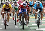 Cancellara, Bennati, Zabel
